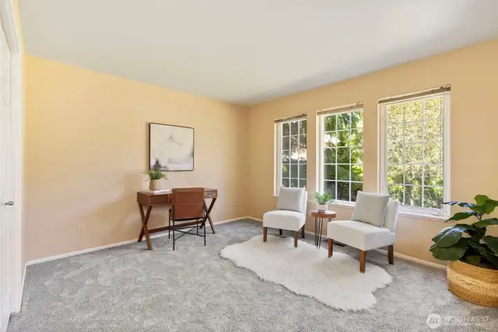 Bedroom 2 or office space on main level.