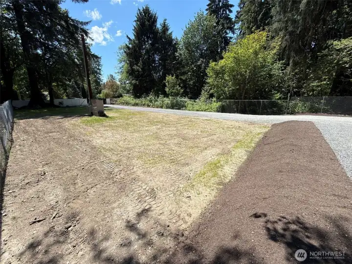 Large yard area for recreational activities.