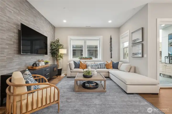 Open concept living room Open concept living room