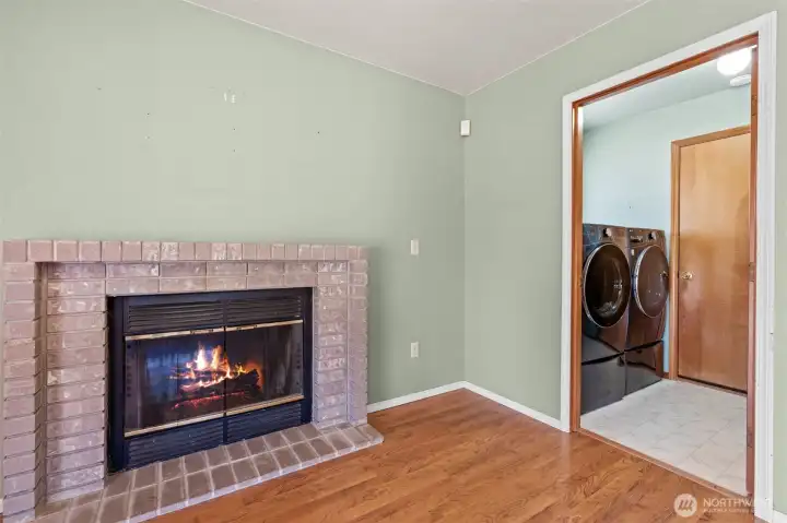 gas fire place
