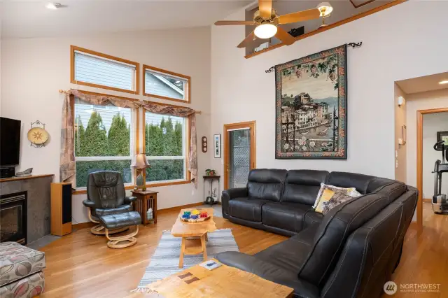Private Family Room w/ Main-Floor Office/Bedroom and Covered Deck Access~