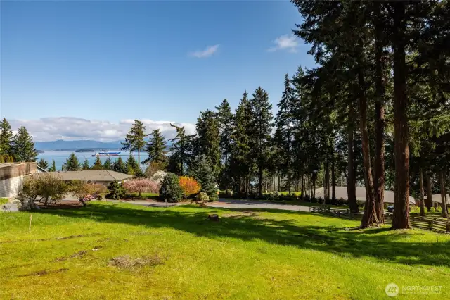 Beautiful .46 acre city building lot ready for your house plans.