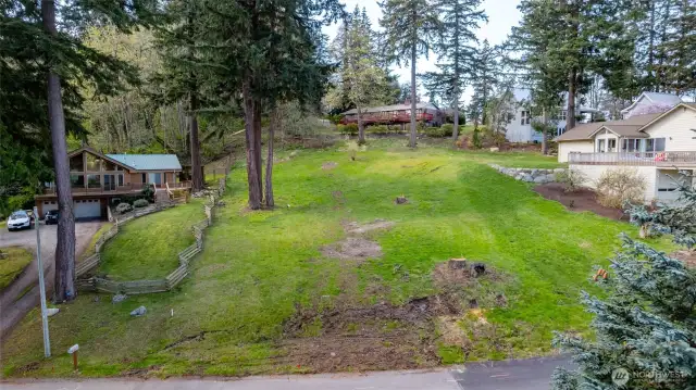 Seller's preliminary house plans are available to a buyer and ready for city review.