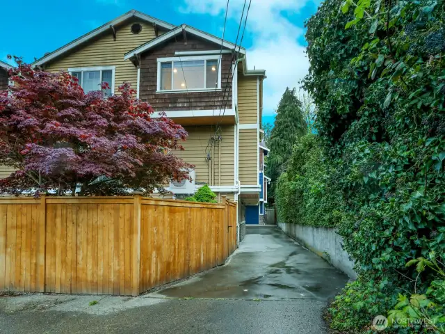 Fence installed one year ago.
