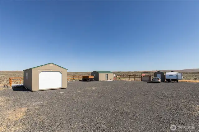 Garage, Cabin, Shed, Latrine area