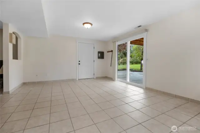 Lower dining room