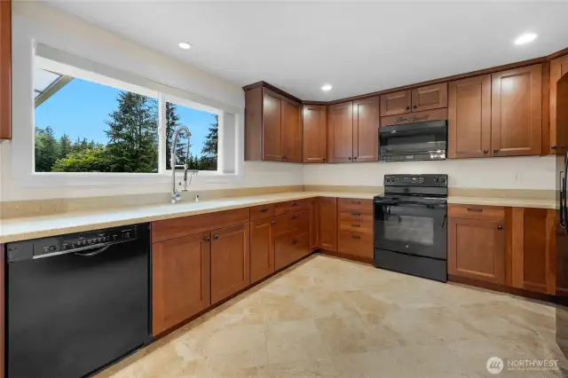 Upper kitchen