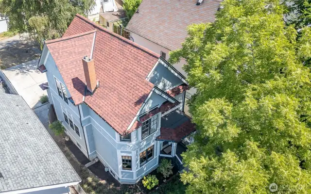 Newer roof, skylights, and attic venting installed in 2024.