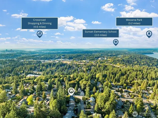 North View: An unbeatable location close to schools, parks, and Crossroads Shopping Center—everything you need, just moments from your doorstep.