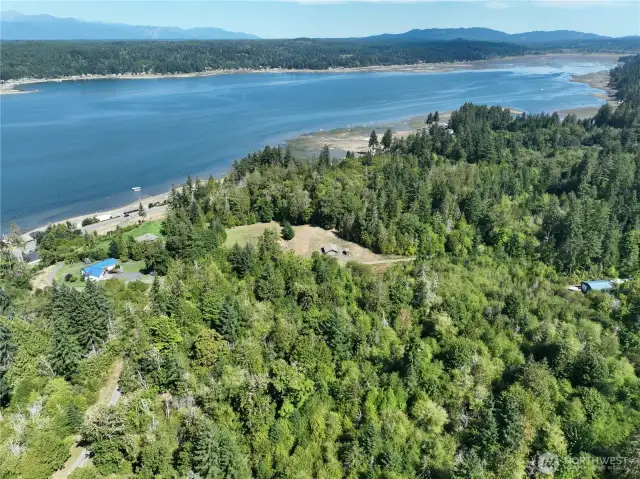 Drone View from above property