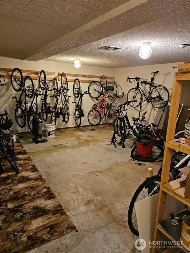Bike storage area