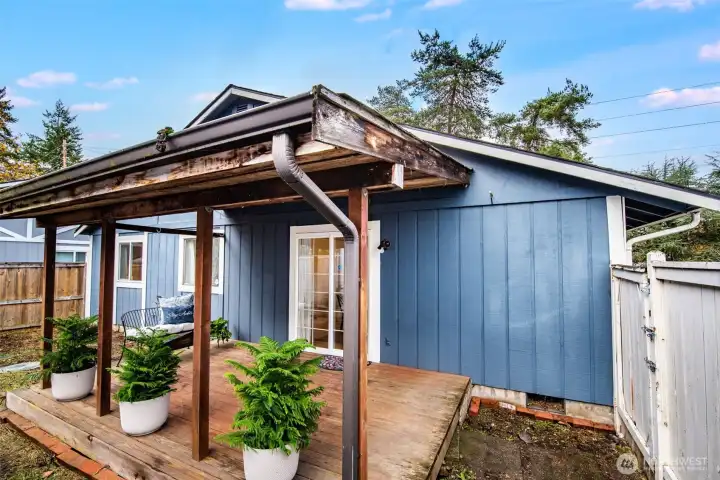 Enjoy a favorite beverage here, or an afternoon with family and friends.