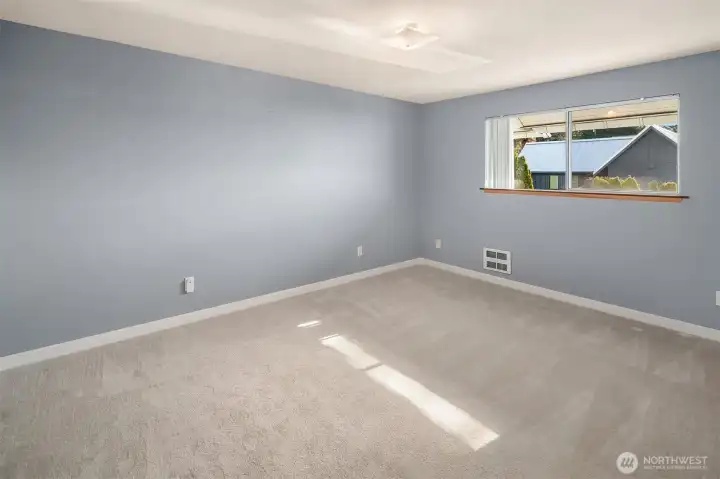 Bedrooms 1 with walk in closet.