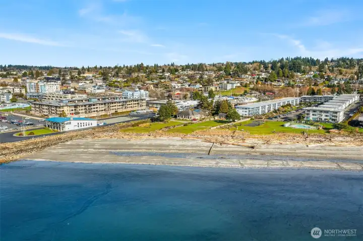 View from the water.