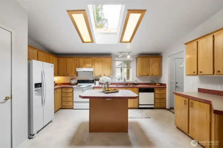 Large pantry for extra storage