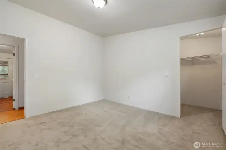 Large walk-in closet