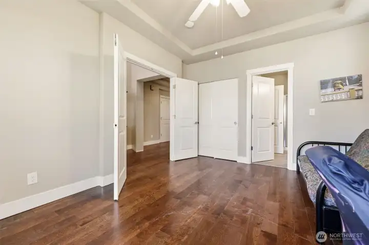 Double Doors Entry to the main floor 2nd Primary Suite