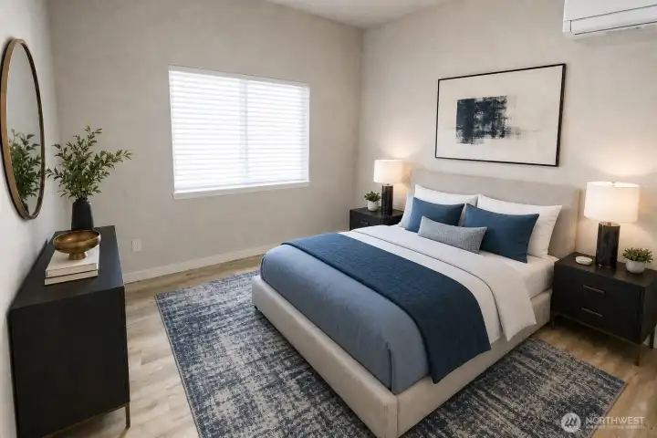 Bedroom 1 of 4  Virtually staged