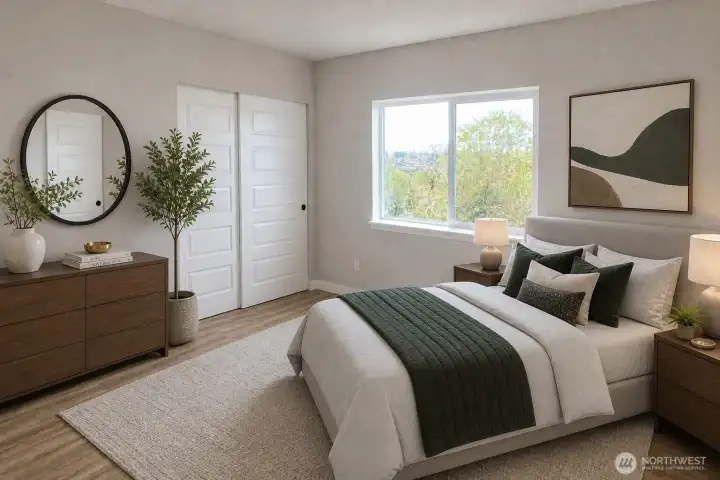 Bedroom 2 of 4  virtually staged