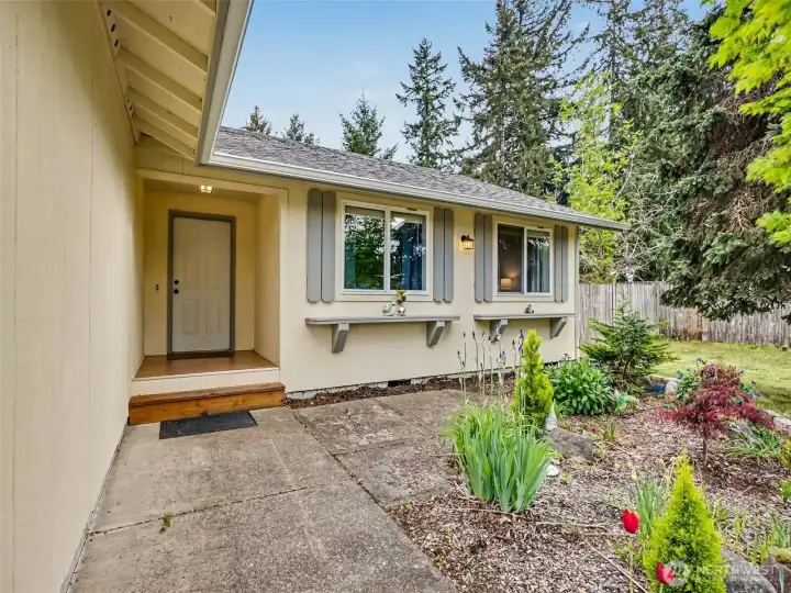 Front patio