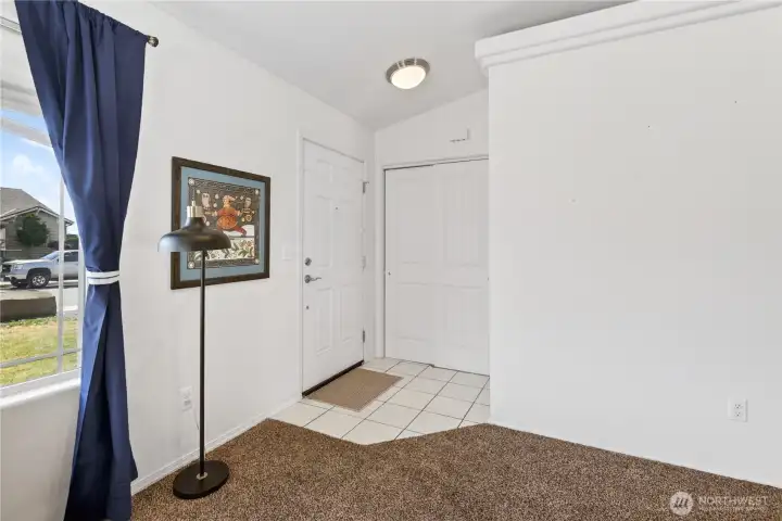 Level entry with storage