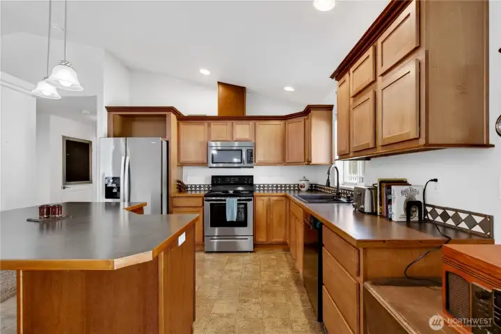 Stainless steel appliances
