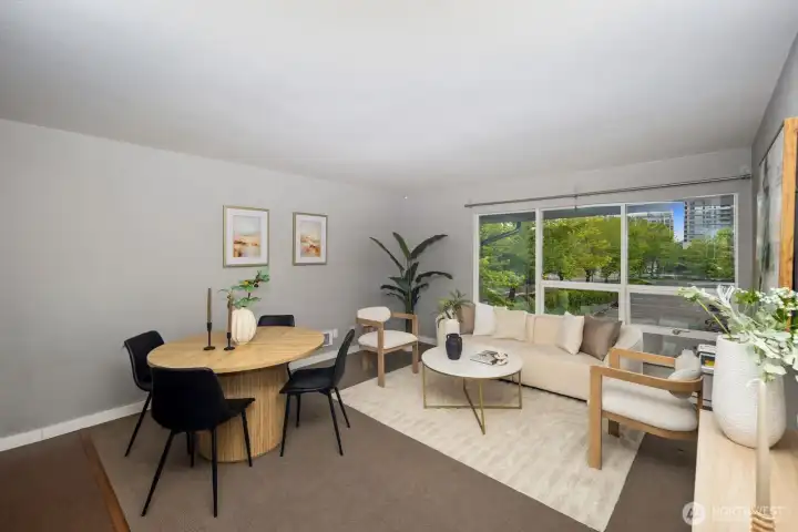 Extra large windows allows for plenty of natural light. Extra large windows allows for plenty of natural light.
