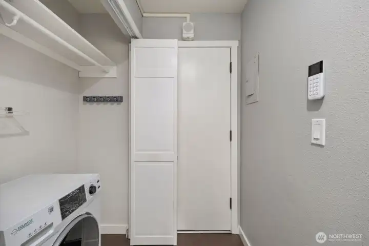 Plenty of closet space for coats. Plenty of closet space for coats.
