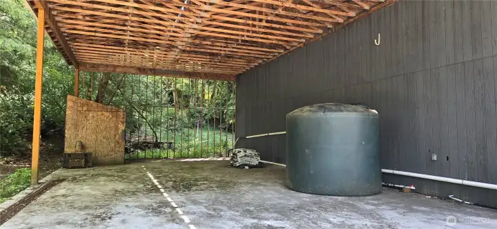 2500 gal water storage tank for rain catchment system