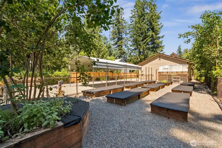 On its shy 1/2 lot, tucked in the Evergreens providing peace & privacy with plenty of daylight & sunshine. The large-sized lot provides so many living & entertainment options! In front, there is abundant space for the above ground gardening! Or? Turn into gorgeous lawn ... pickleball court ... additional parking ... so many options!