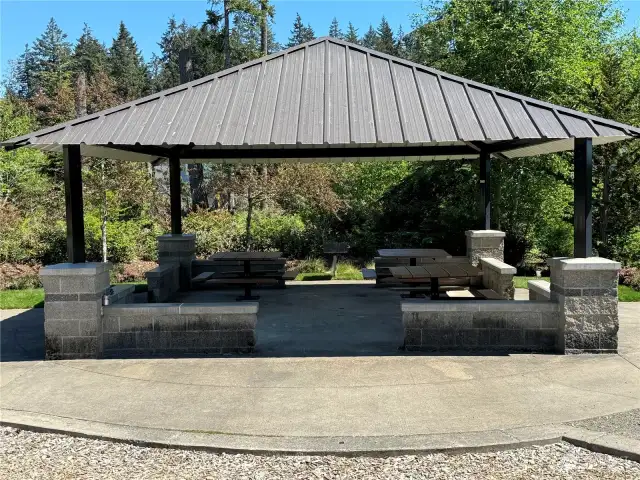 Neighborhood Covered Picnic Area with Grills