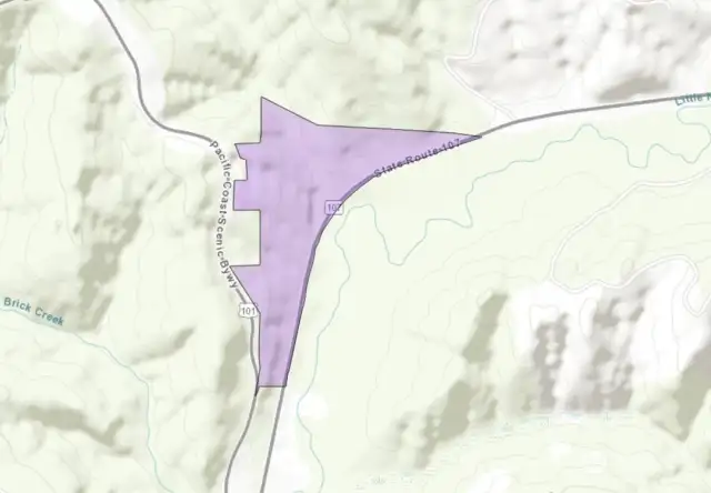 Note: The property lines on this map are not survey accurate and not intended to be used in place of an actual survey or survey document.