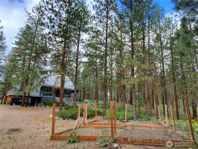 Home and garden area are turn key ready for a new owner to enjoy!