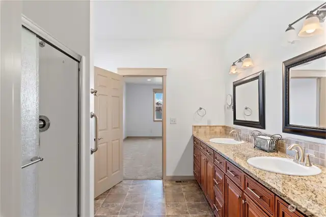 Double sink Vanity