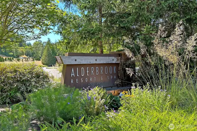 Alderbrook Resort is moments away