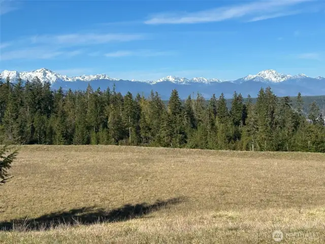 Building site with Olympic and Hood Canal Views