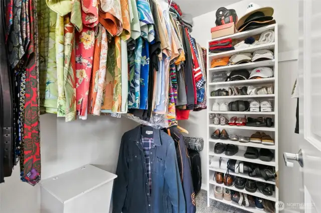 Primary Walk-in Closet