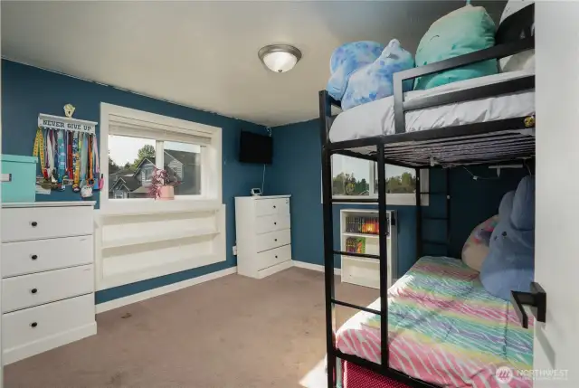 Upstairs bedroom 2 with full closet