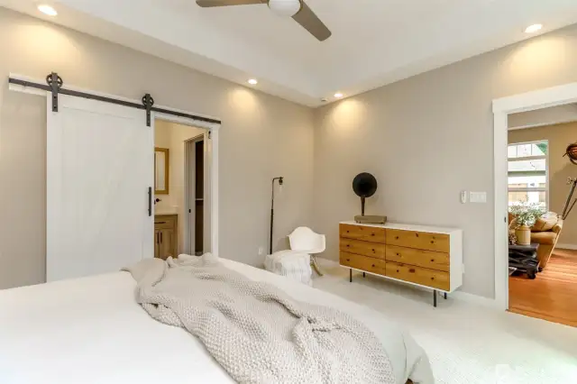 Primary Bedroom - Door to Bathroom