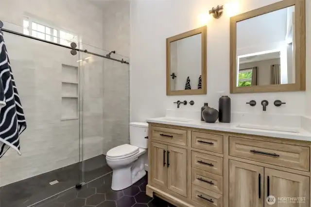 Totally renovated Primary  Bathroom