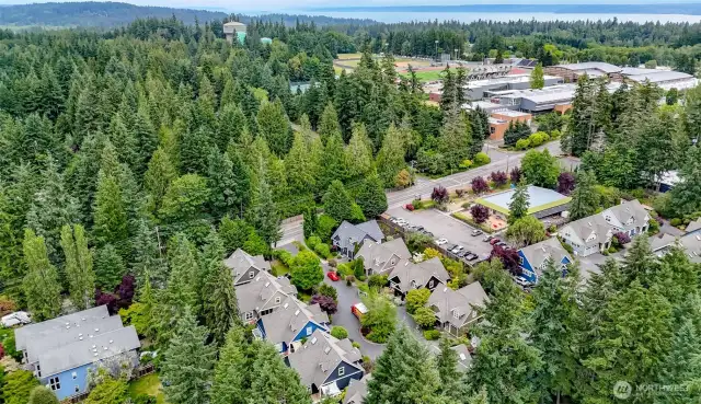 Aerial View Culdesac Shanti Lane
