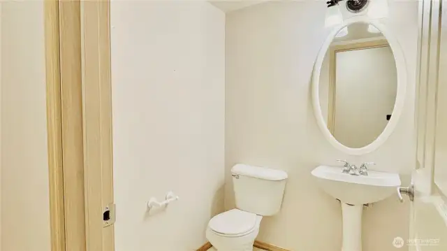 1/2 bath on main floor