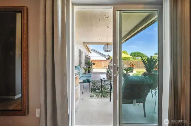 Slider Off Primary to Patio