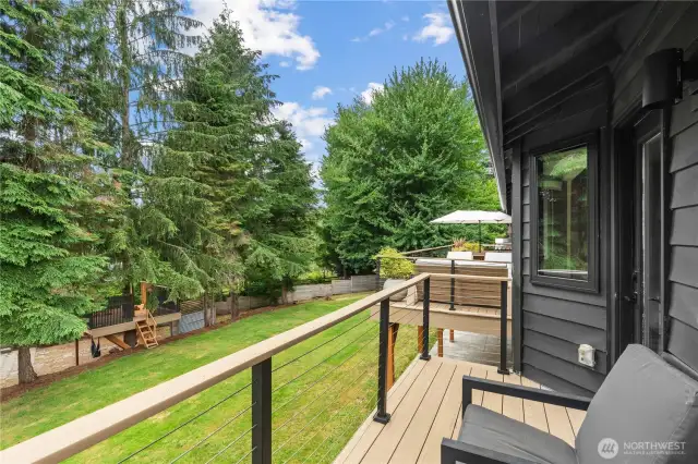 Primary private terrace.