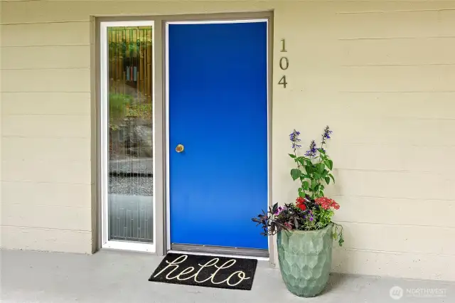 Front entrance