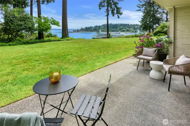 Imagine relaxing here and taking in the views!