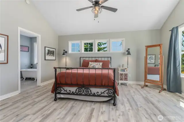 Spacious Primary suite.