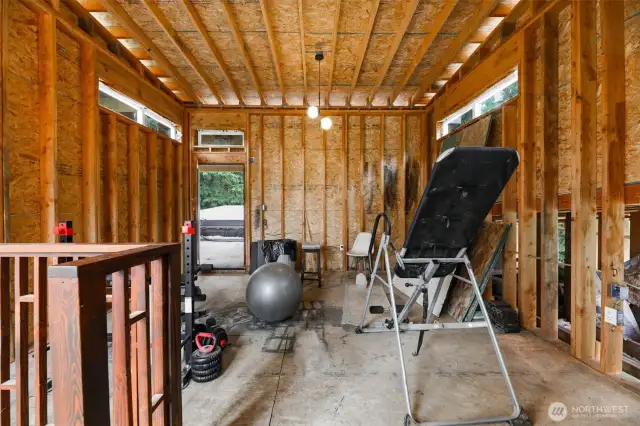 3rd Floor Office/Study with private deck