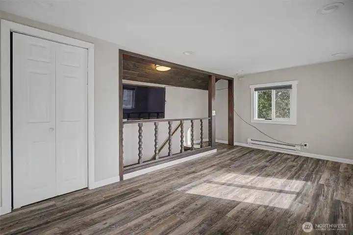 New LVP flooring, paint, lighting and trim!