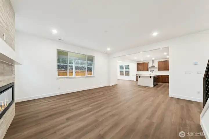 Photos are of the actual home.